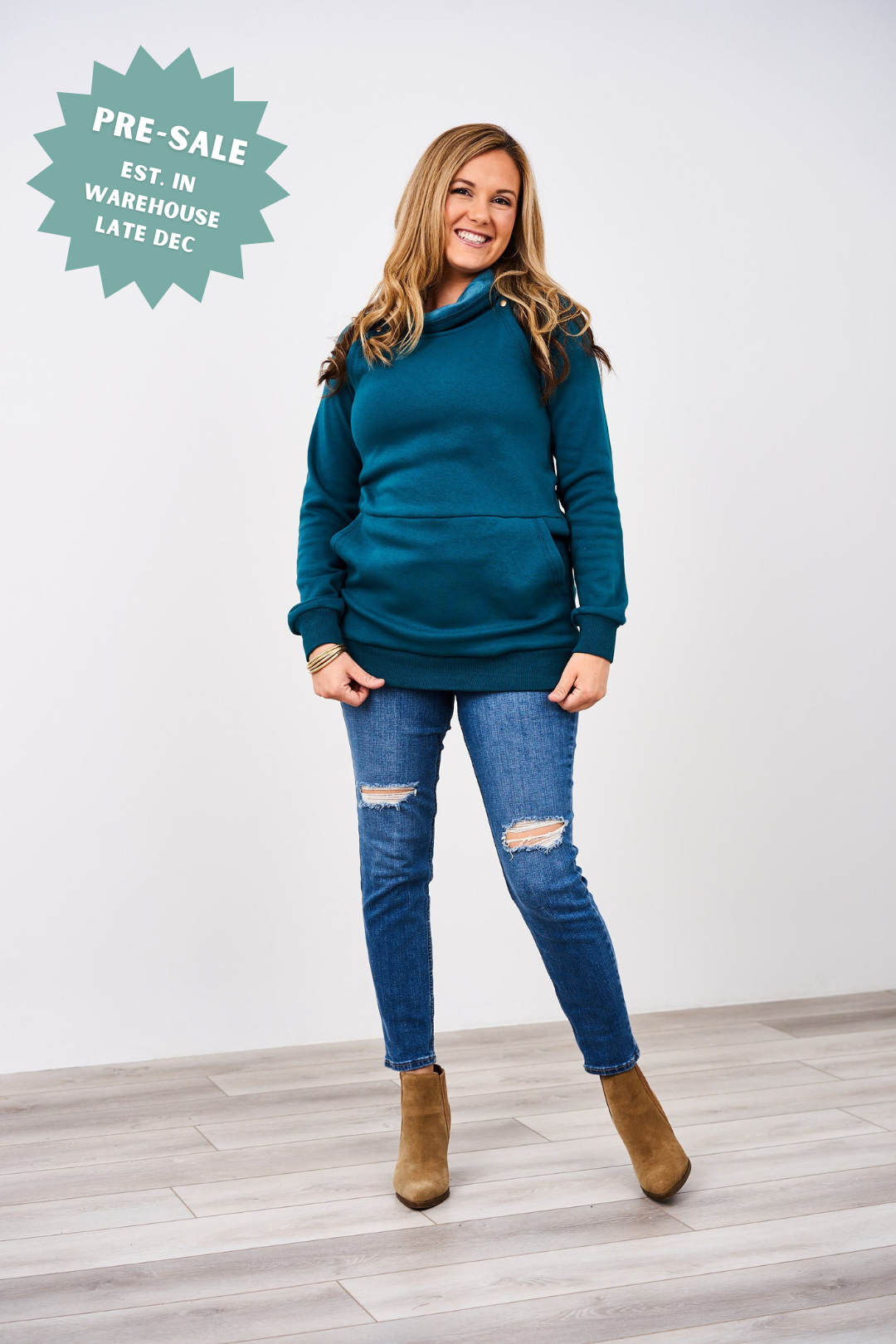 Latched Mama Harbor Snap Nursing Pullover
