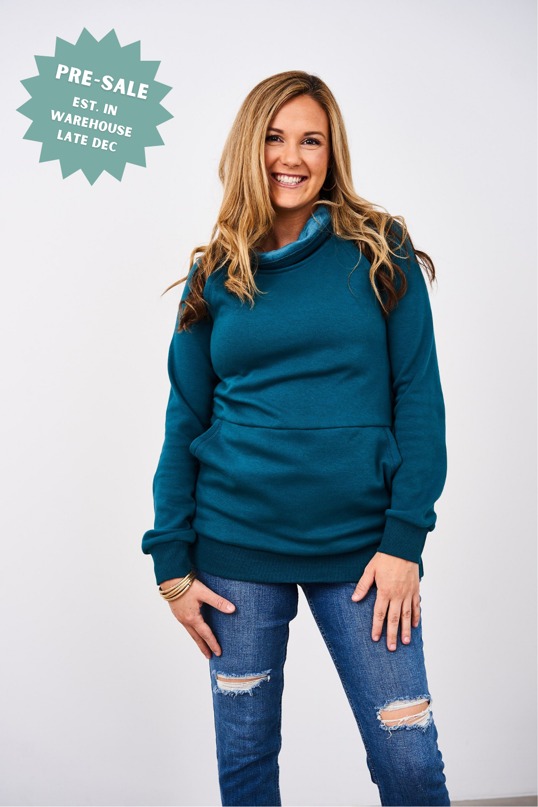 Latched Mama Harbor Snap Nursing Pullover