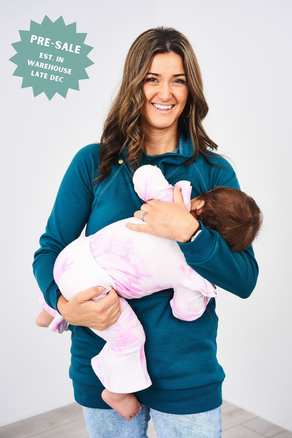 Latched Mama Harbor Snap Nursing Pullover