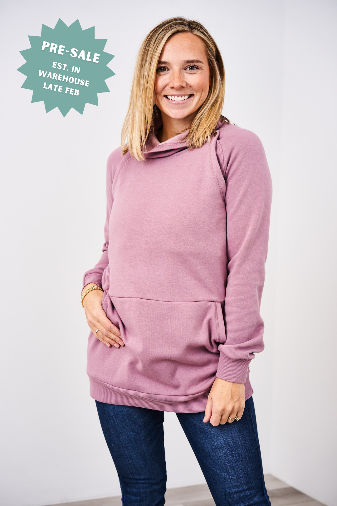 Latched Mama Harbor Snap Nursing Pullover