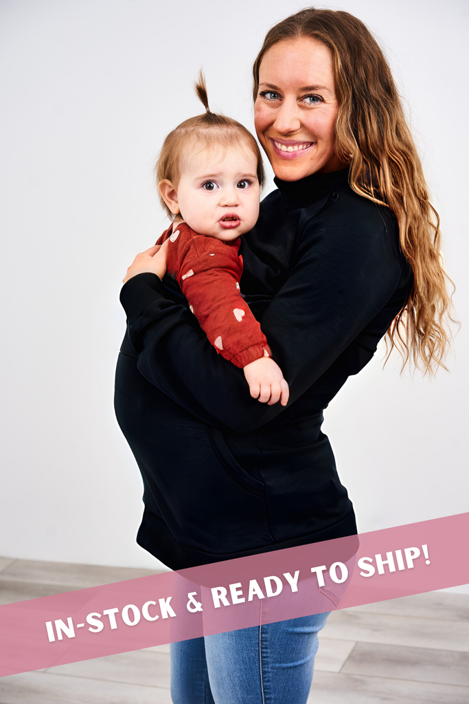 IN STOCK Latched Mama Harbor Snap Nursing Pullover