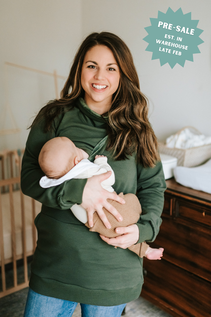 Latched Mama Harbor Snap Nursing Pullover