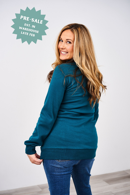 Latched Mama Harbor Snap Nursing Pullover