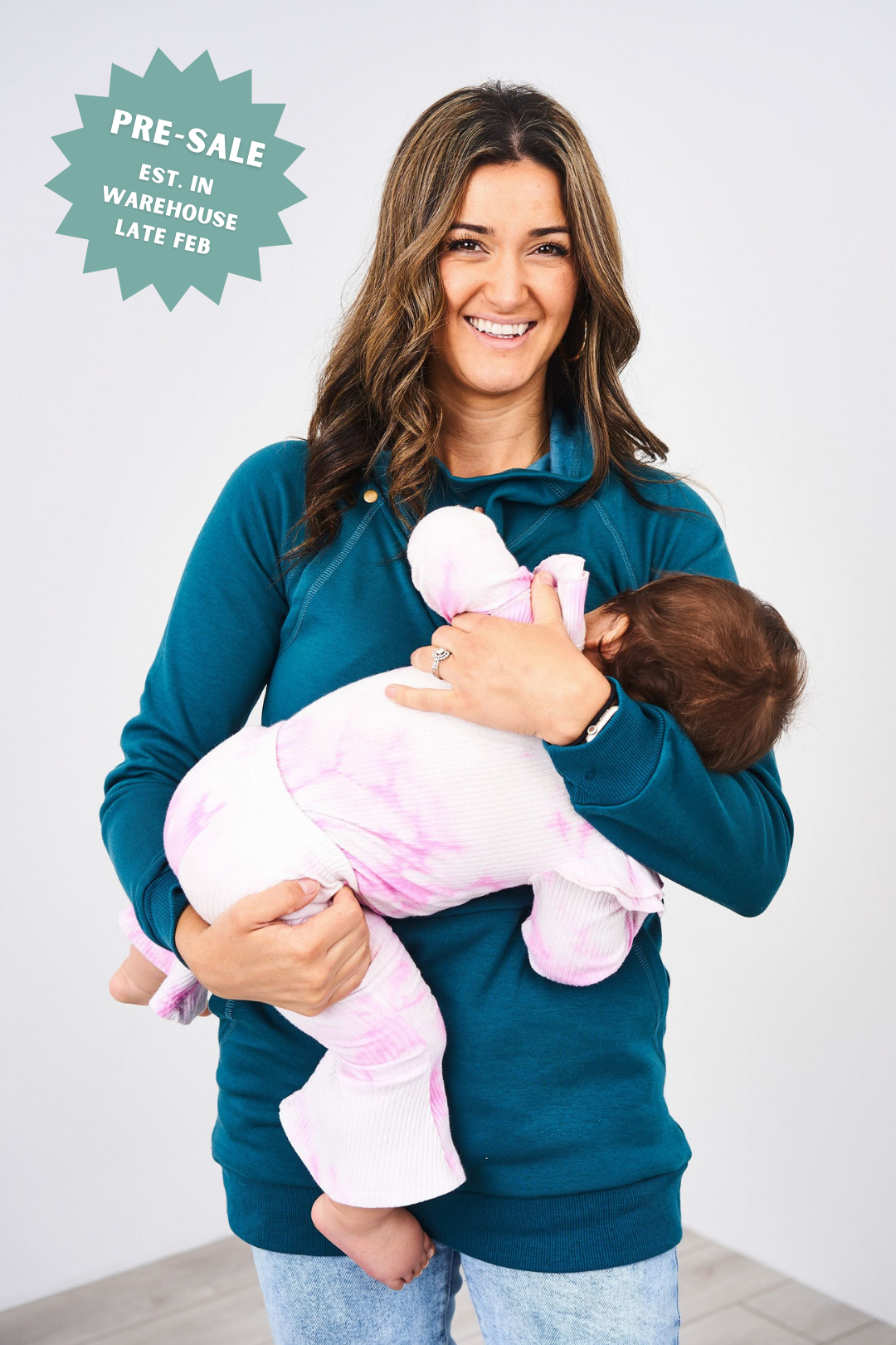 Latched Mama Harbor Snap Nursing Pullover