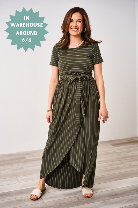 Latched Mama Petal Maxi Nursing Dress