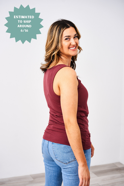 Latched Mama Ribbed Nursing Tank