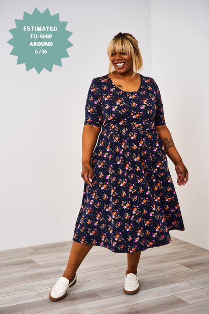 Latched Mama Classic Cotton Nursing Dress