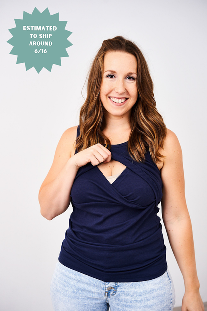 Latched Mama Ribbed Nursing Tank