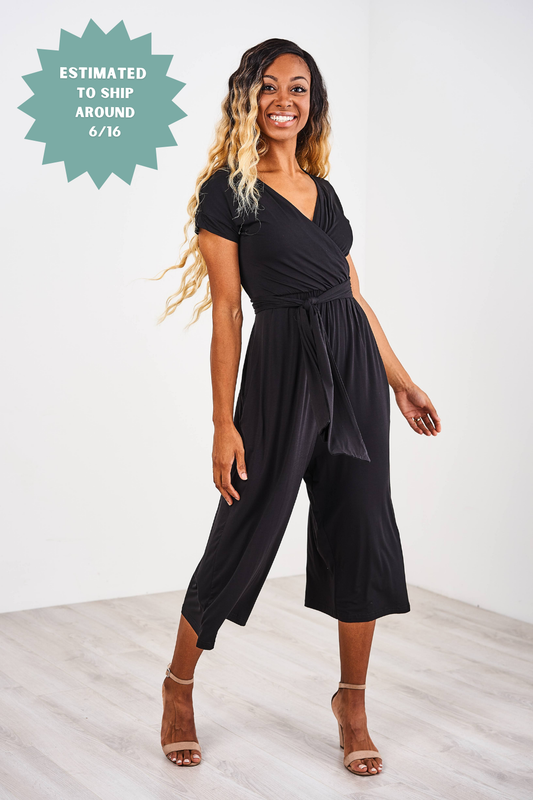 Latched Mama V-Neck Nursing Jumpsuit