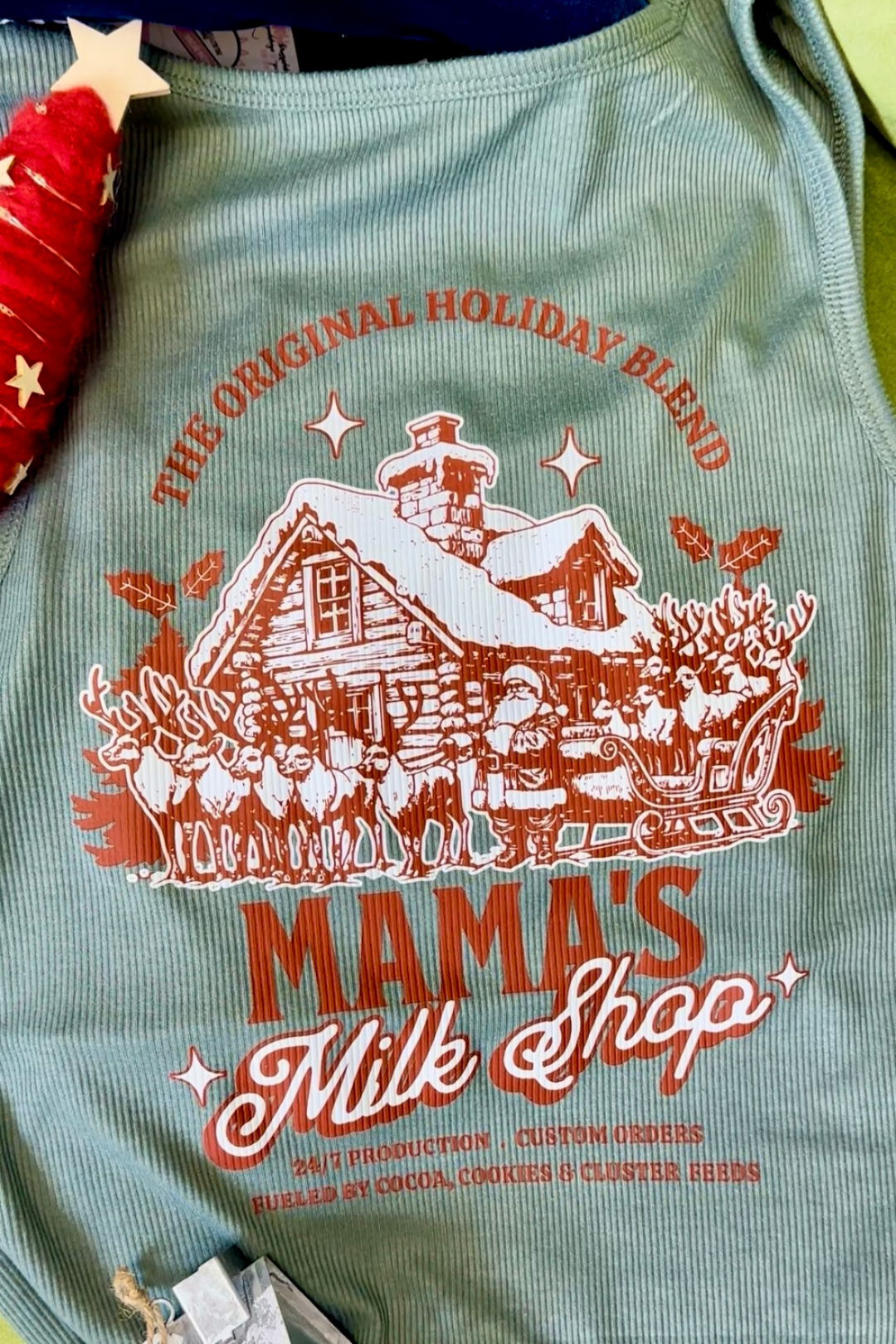 Latched Mama Mama's Milk Shop Ribbed Nursing Tank