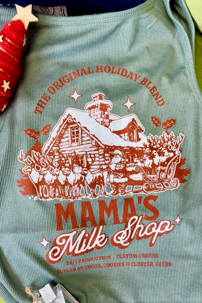 Latched Mama Mama's Milk Shop Ribbed Nursing Tank