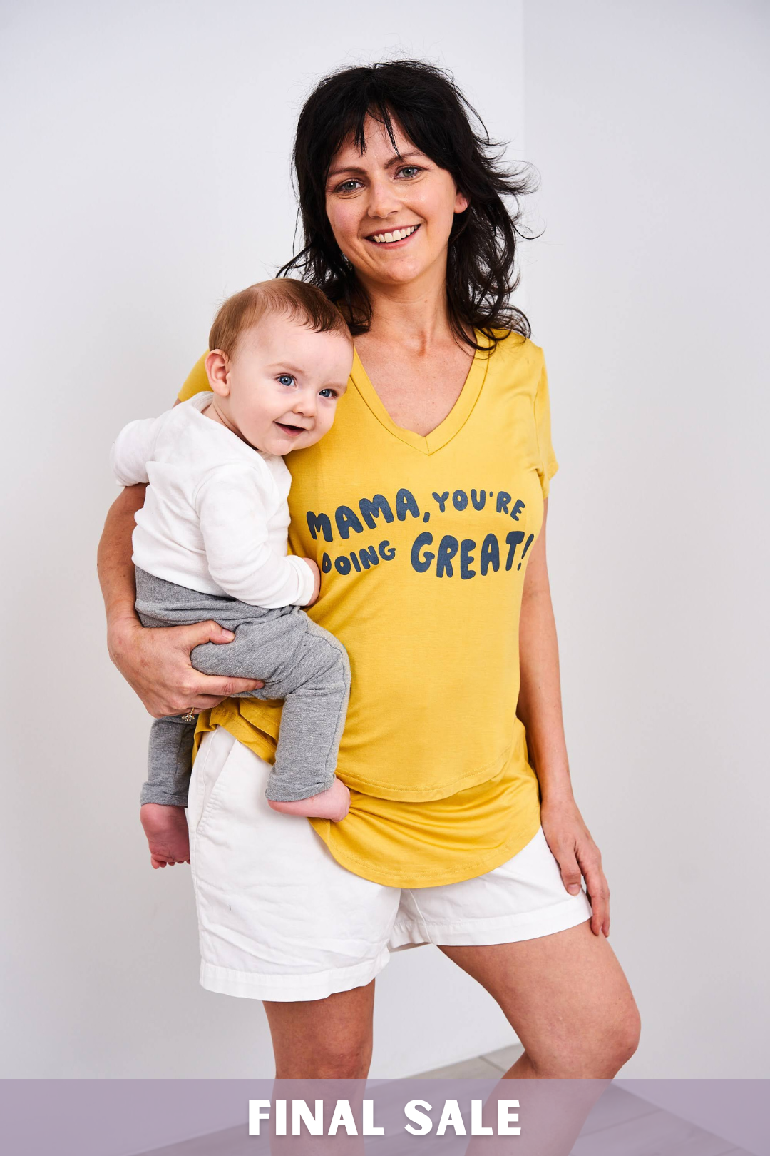 Latched Mama "Mama You're Doing Great" Nursing Tee - Final Sale