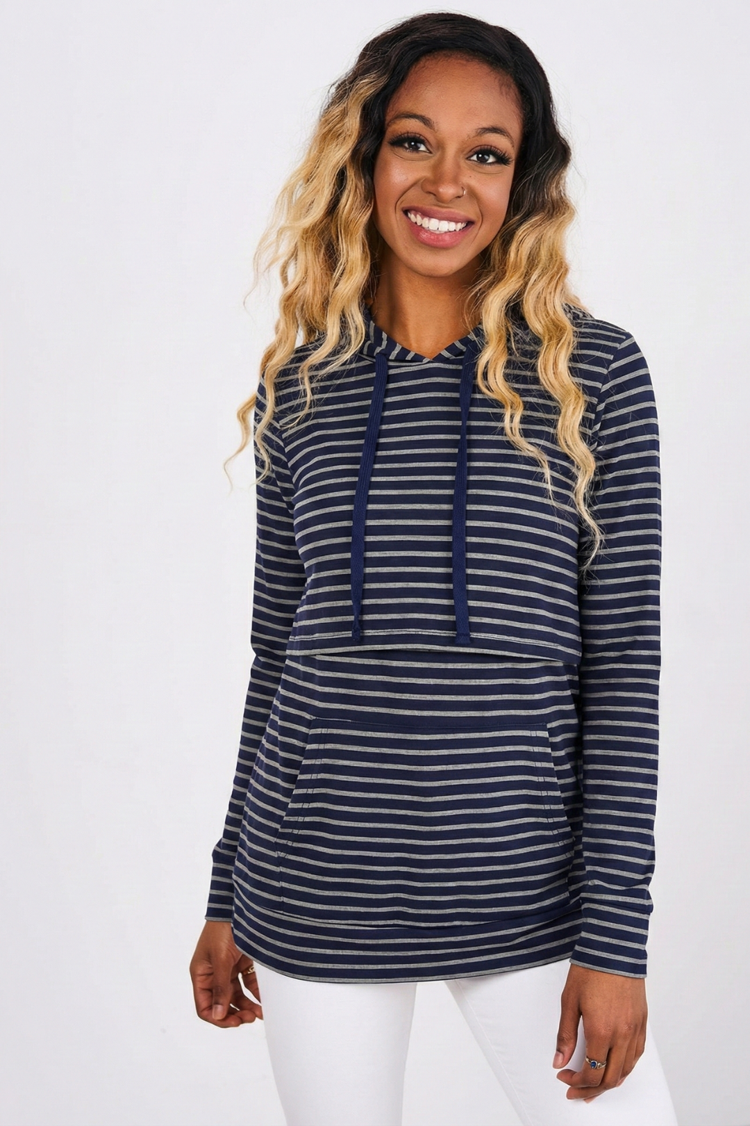 Latched Mama Lightweight Cotton Nursing Hoodie