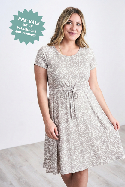 Latched Mama Drawstring T-Shirt Nursing Dress