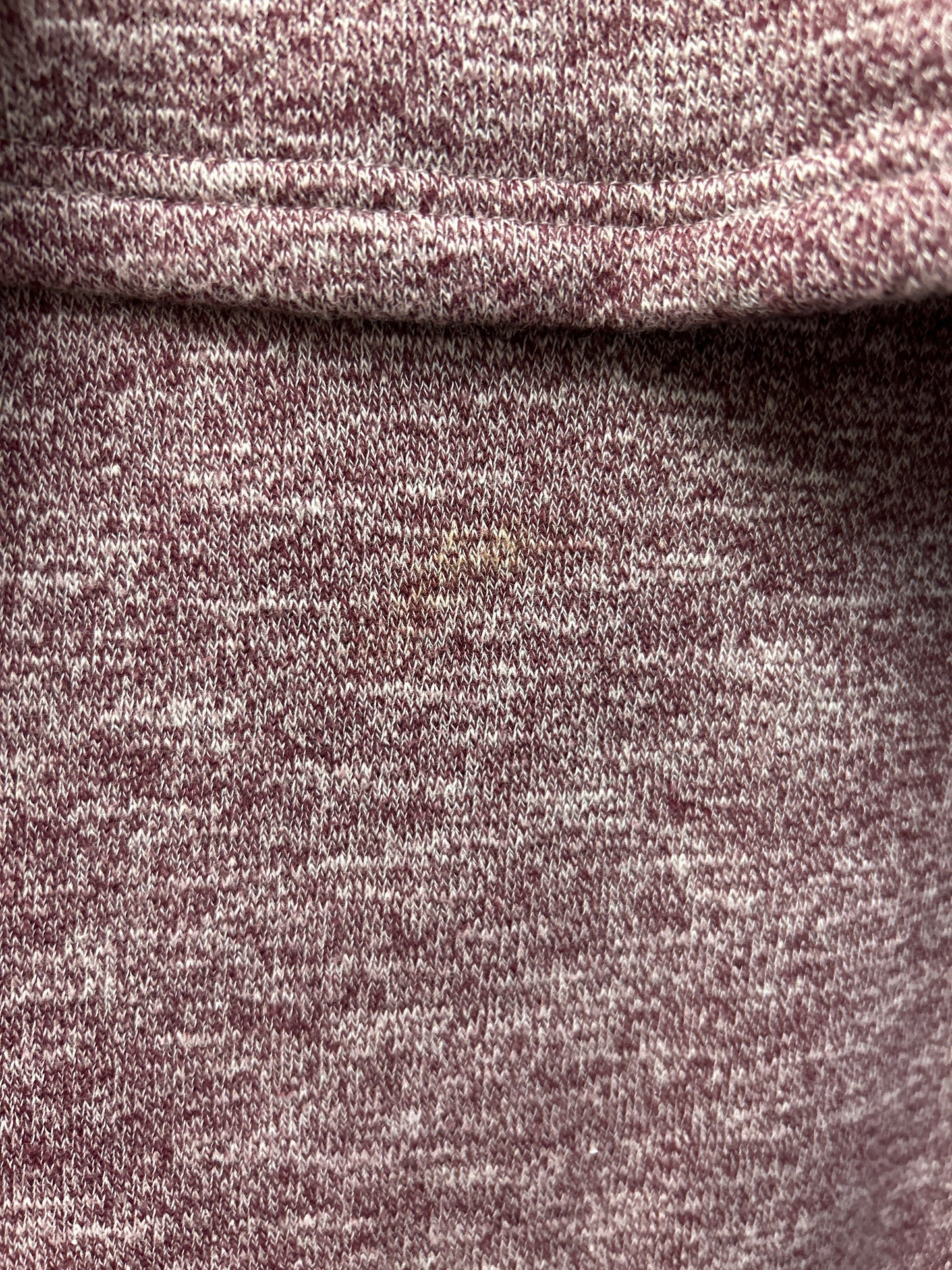 Outlet 7264 - Latched Mama Snuggle-Up Nursing Sweatshirt - HEATHERED MAROON - Large