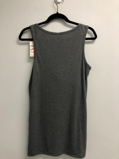 Outlet 7002 - Latched Mama Ribbed Nursing Tank - Charcoal - Small