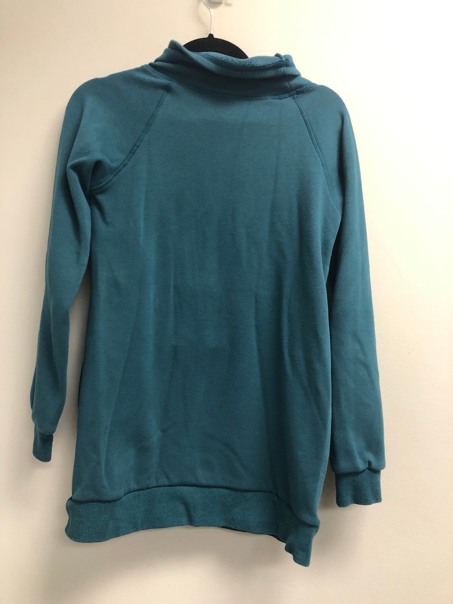 Outlet 7078 - Latched Mama Harbor Snap Nursing Pullover - Peacock - Medium