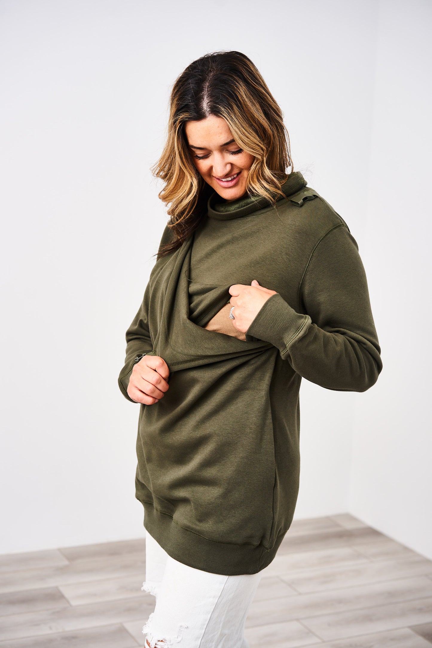 Latched Mama Buckle & Go Babywearing Pullover