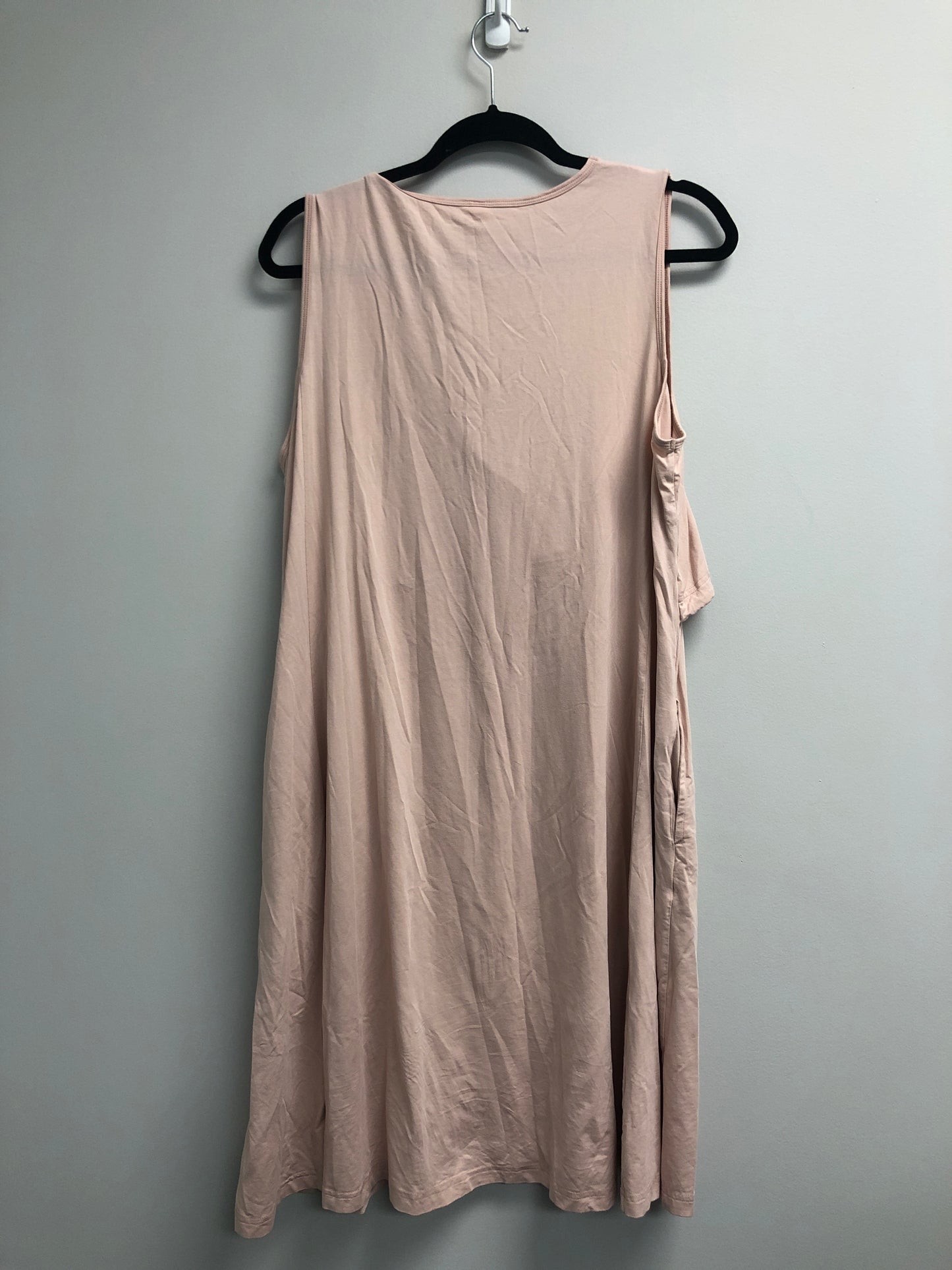 Outlet 6970 - Latched Mama Drawstring Tank Dress 2.0 - Blush - Extra Large