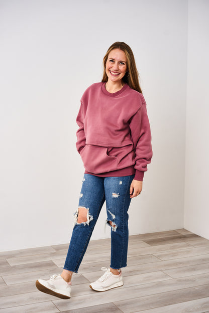 Latched Mama 635 Snuggle-Up Nursing Pullover