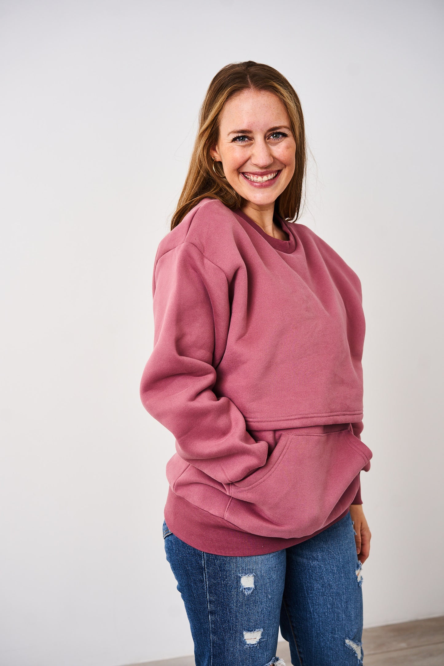 Latched Mama 635 Snuggle-Up Nursing Pullover