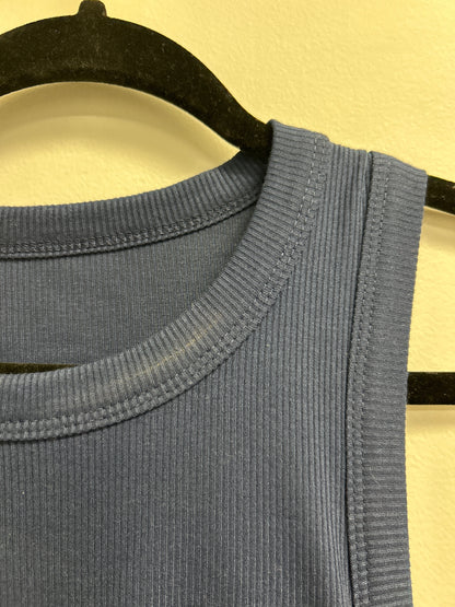Outlet 7215 - Latched Mama Ribbed Nursing Jumper - Navy - Small