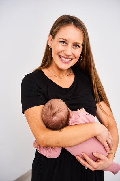 Latched Mama Petal Maxi Nursing Dress