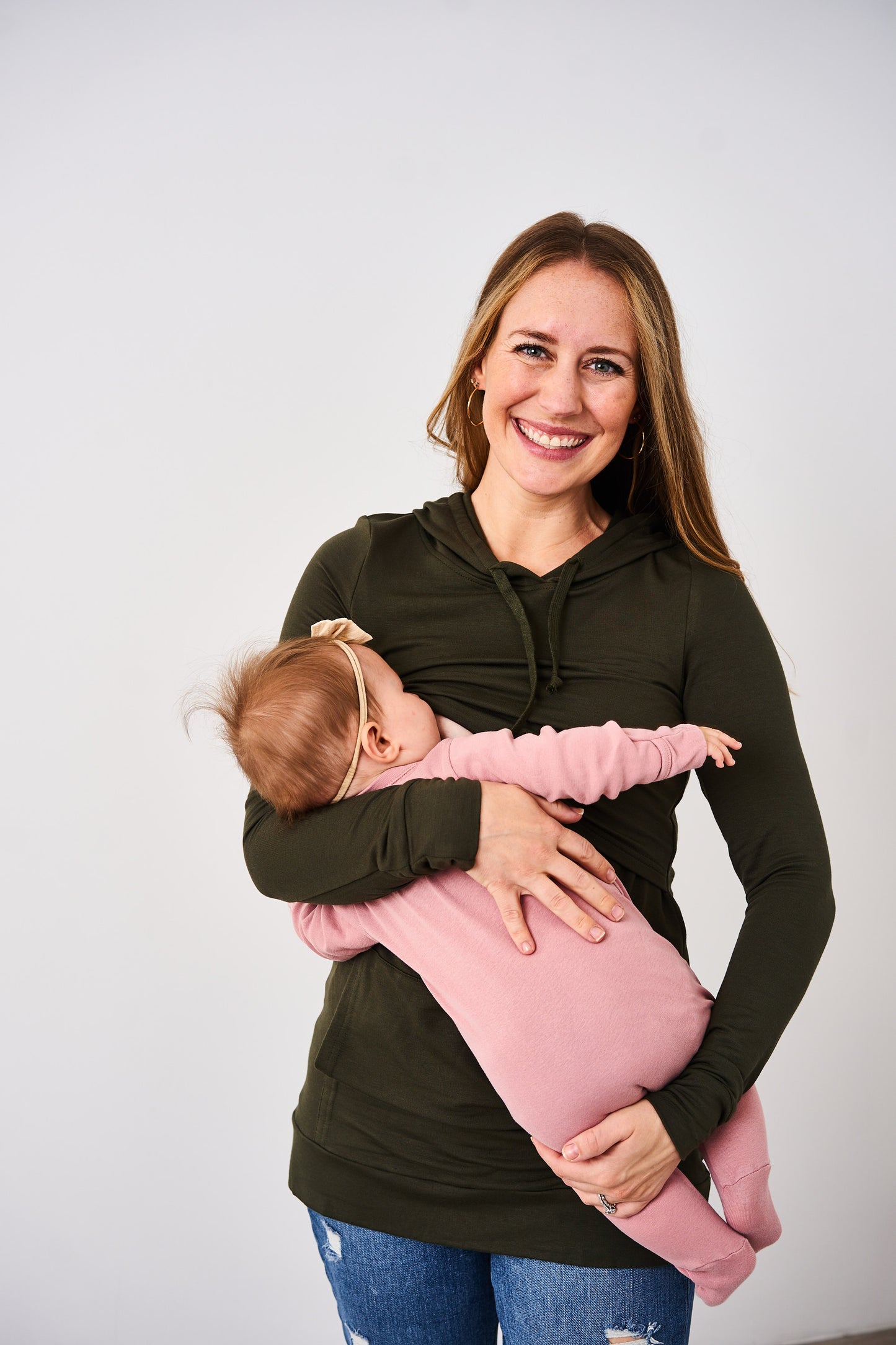 Latched Mama Cloud Nursing Hoodie