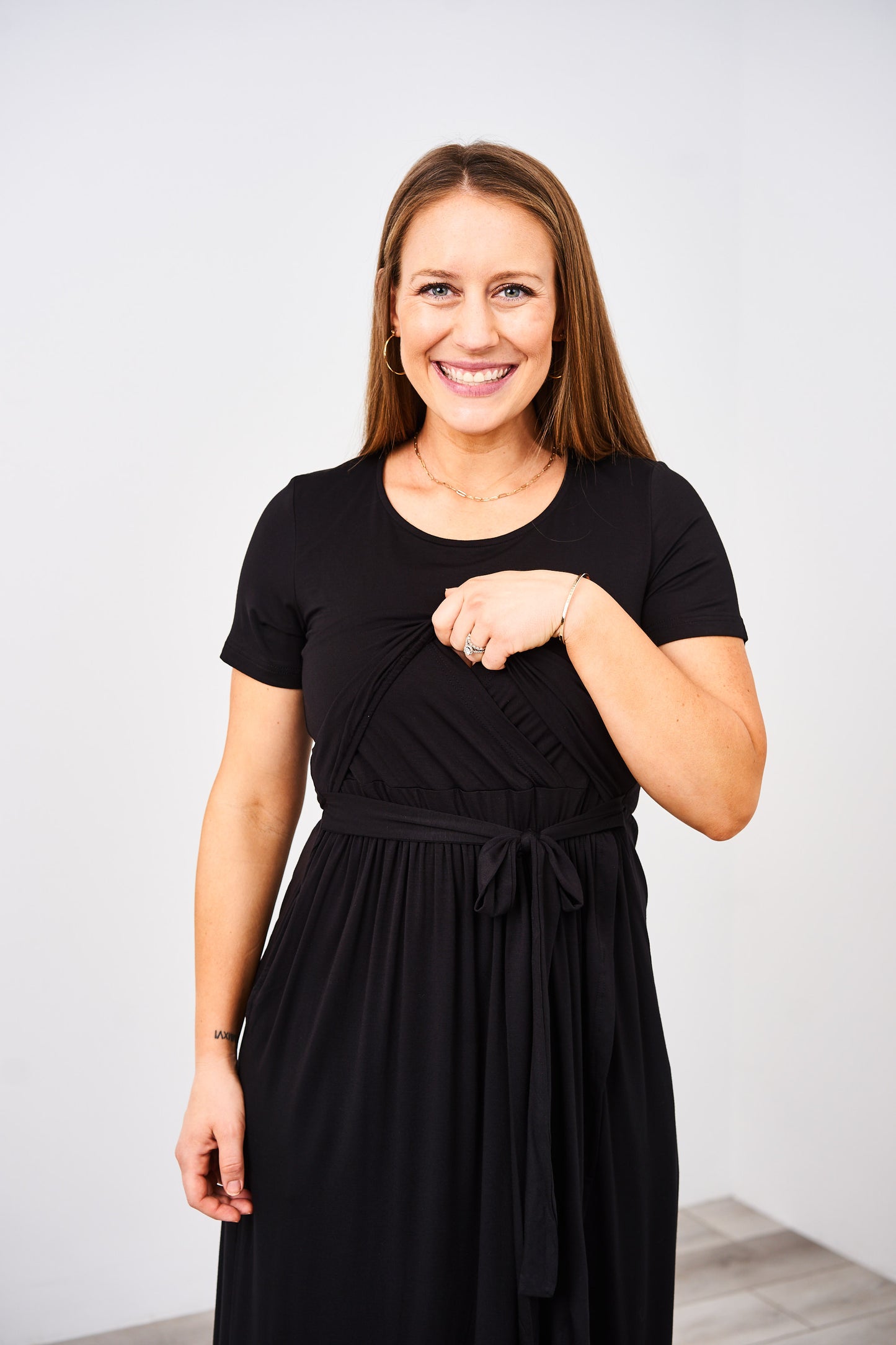 Latched Mama Petal Maxi Nursing Dress