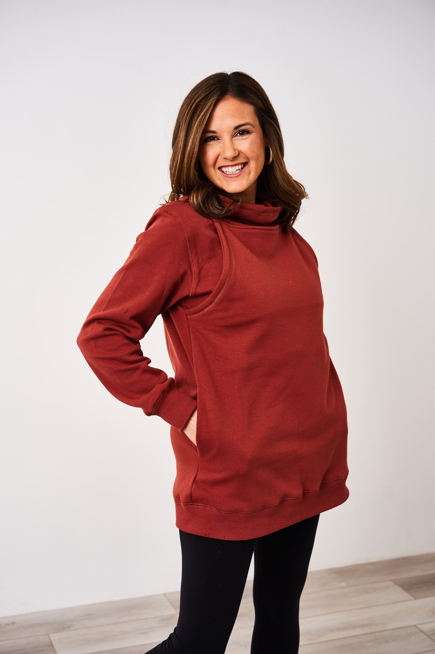 Latched Mama Buckle & Go Babywearing Pullover