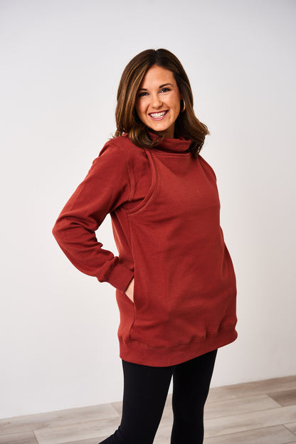 Latched Mama Buckle & Go Babywearing Pullover