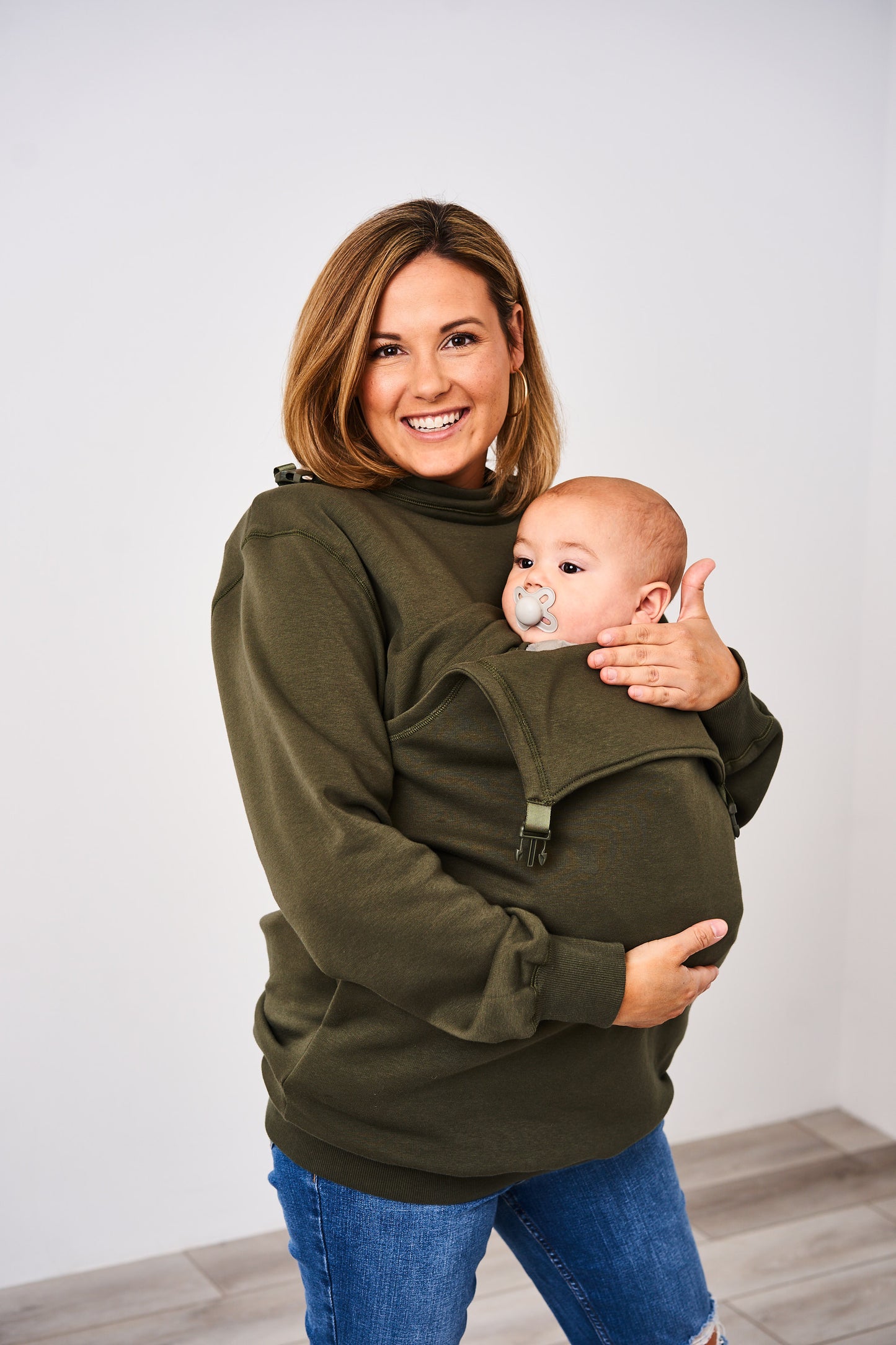 Latched Mama Buckle & Go Babywearing Pullover