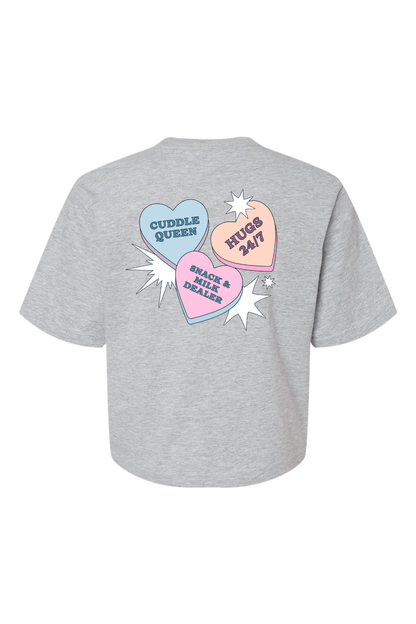 Latched Mama Limited Edition Candy Hearts Boxy Tee