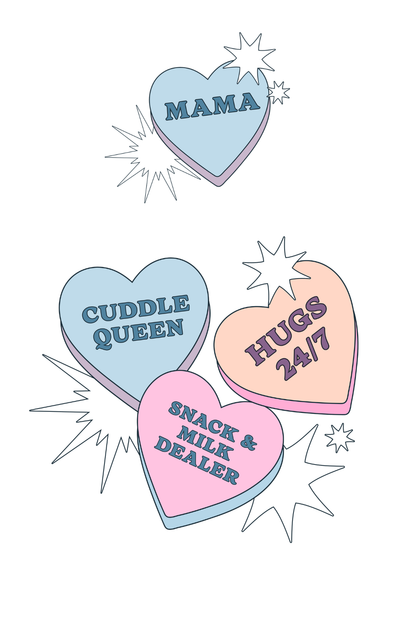 Latched Mama Limited Edition Candy Hearts Hoodie