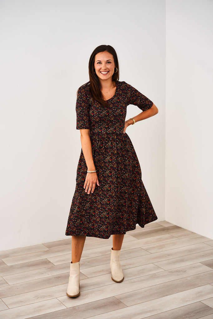 Latched Mama Classic Cotton Nursing Dress