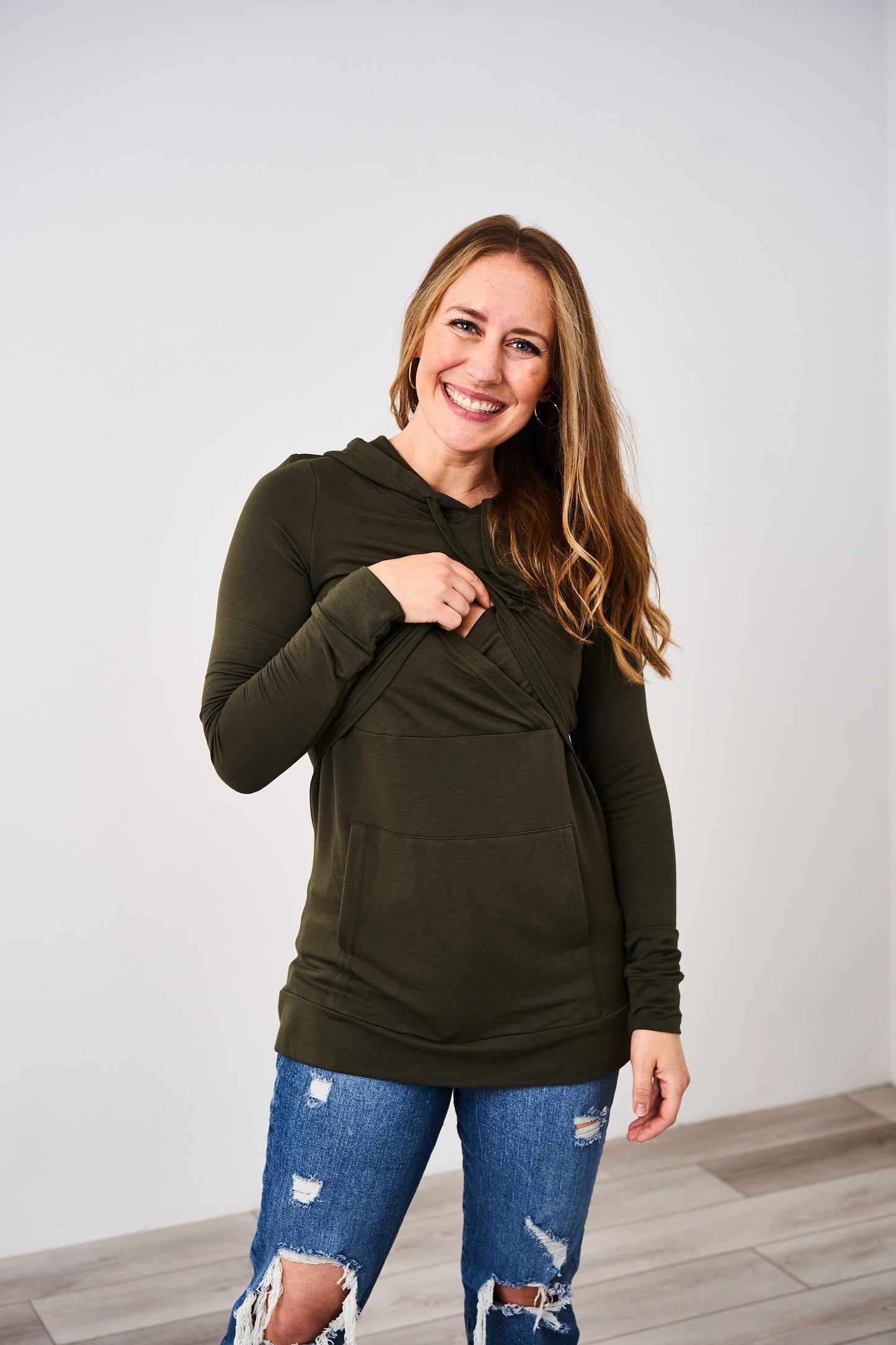 Latched Mama Cloud Nursing Hoodie