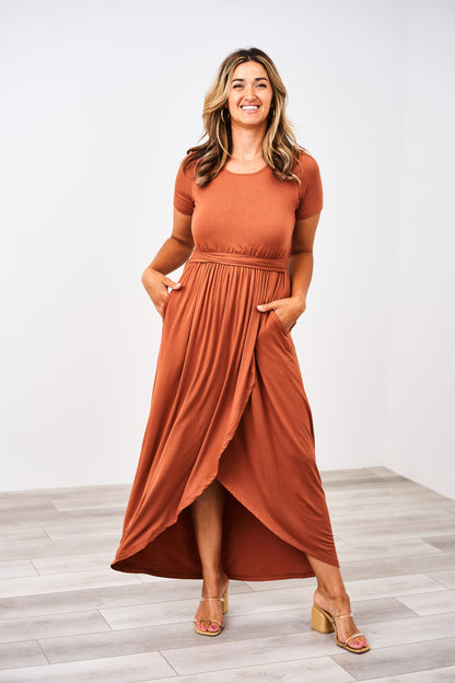 Latched Mama Petal Maxi Nursing Dress