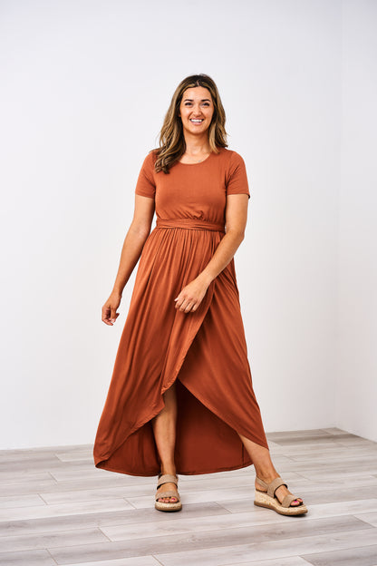 Latched Mama Petal Maxi Nursing Dress