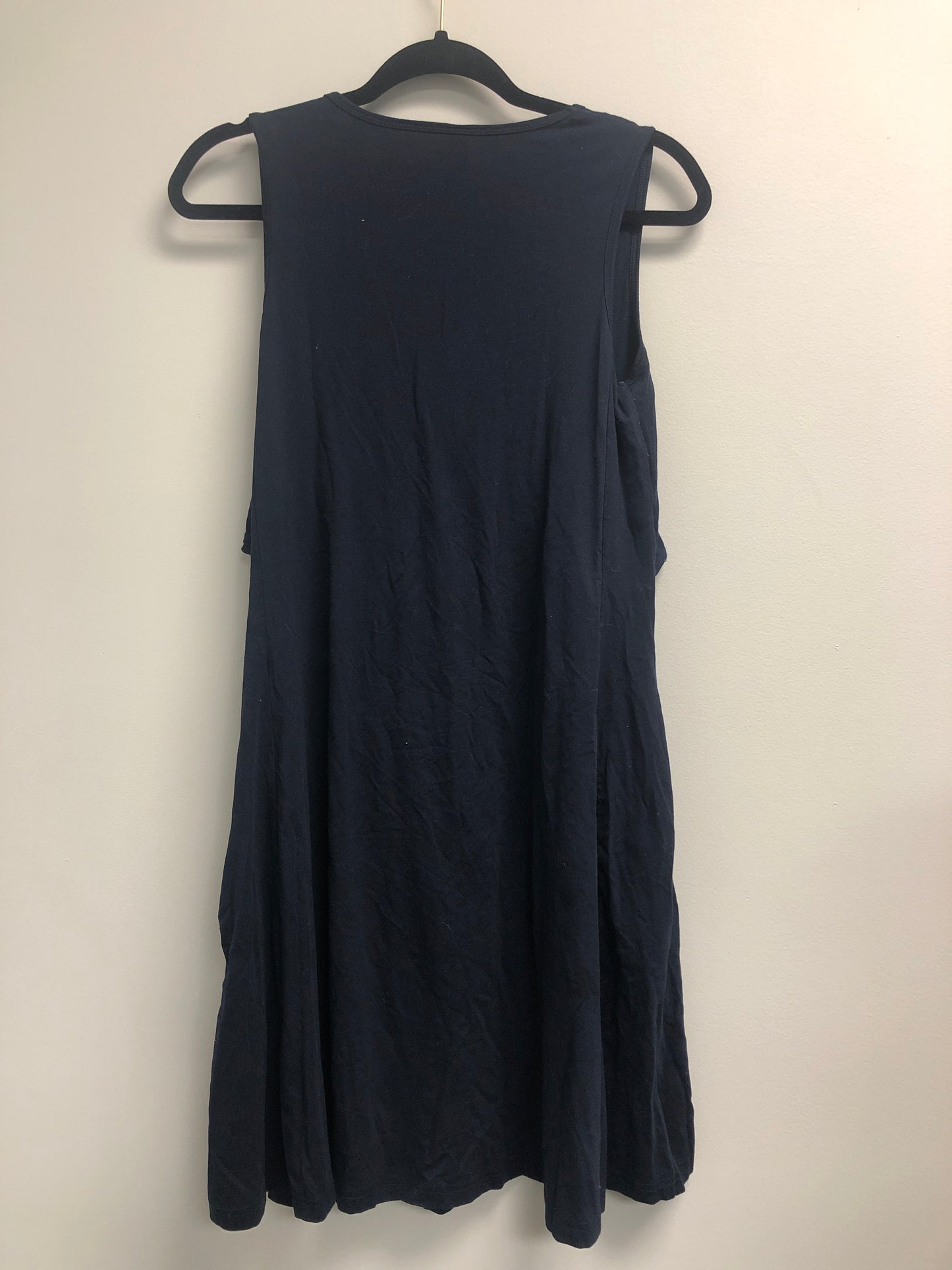 Outlet 7125 - Latched Mama Drawstring Tank Dress 2.0 - Navy - Small