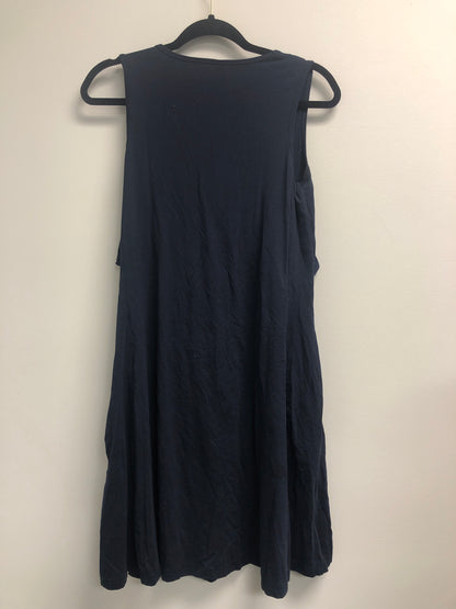 Outlet 7125 - Latched Mama Drawstring Tank Dress 2.0 - Navy - Small