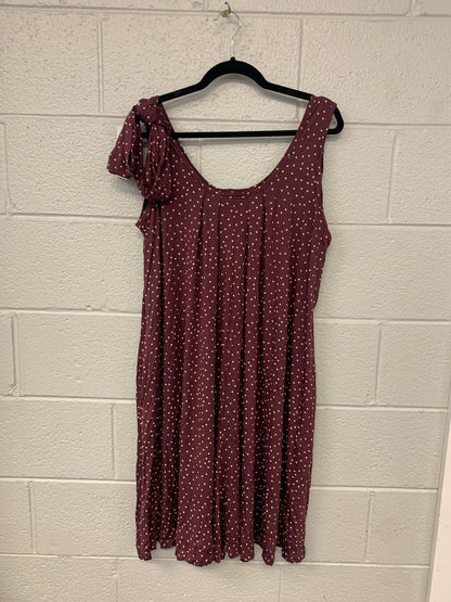 Outlet 7200 - The Momper® Printed Nursing Romper - Wine Dots - Standard