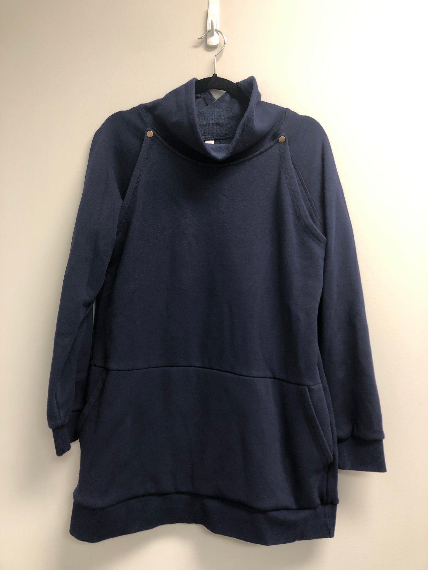 Outlet 7052 - Latched Mama Harbor Snap Nursing Pullover - Navy - Extra Large