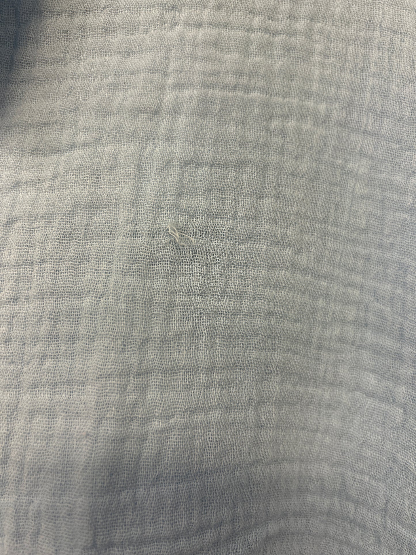 Outlet 7250 - Latched Mama Coastline Cotton Button Up Nursing Shirt - Skyblue - Large
