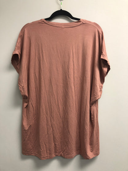 Outlet 7019 - Latched Mama V-Neck Daily Nursing Tee - Final Sale - Blush - Extra Large