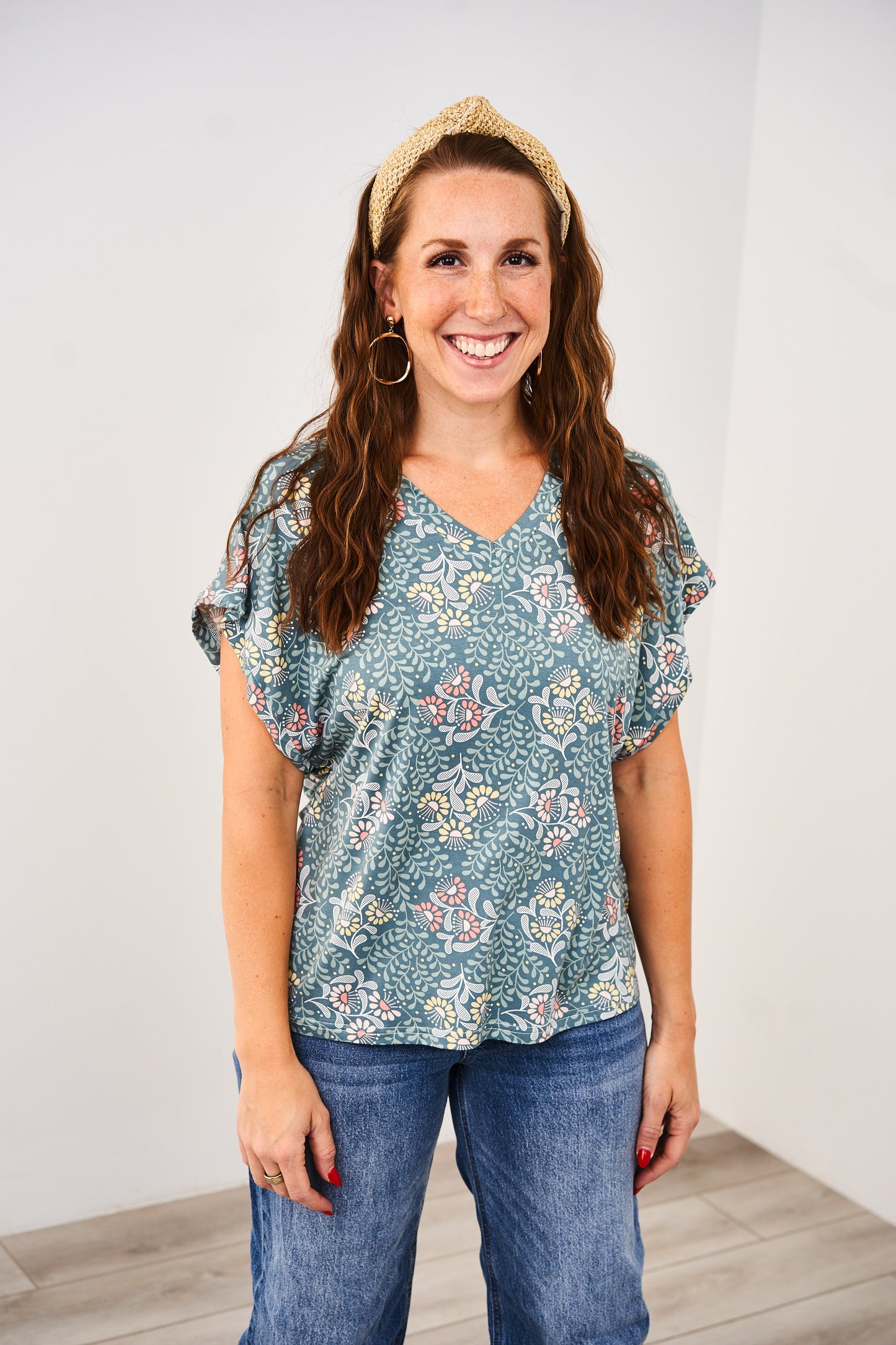 Latched Mama V-Neck Daily Nursing Tee
