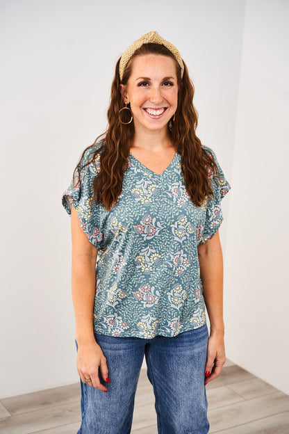 Latched Mama V-Neck Daily Nursing Tee