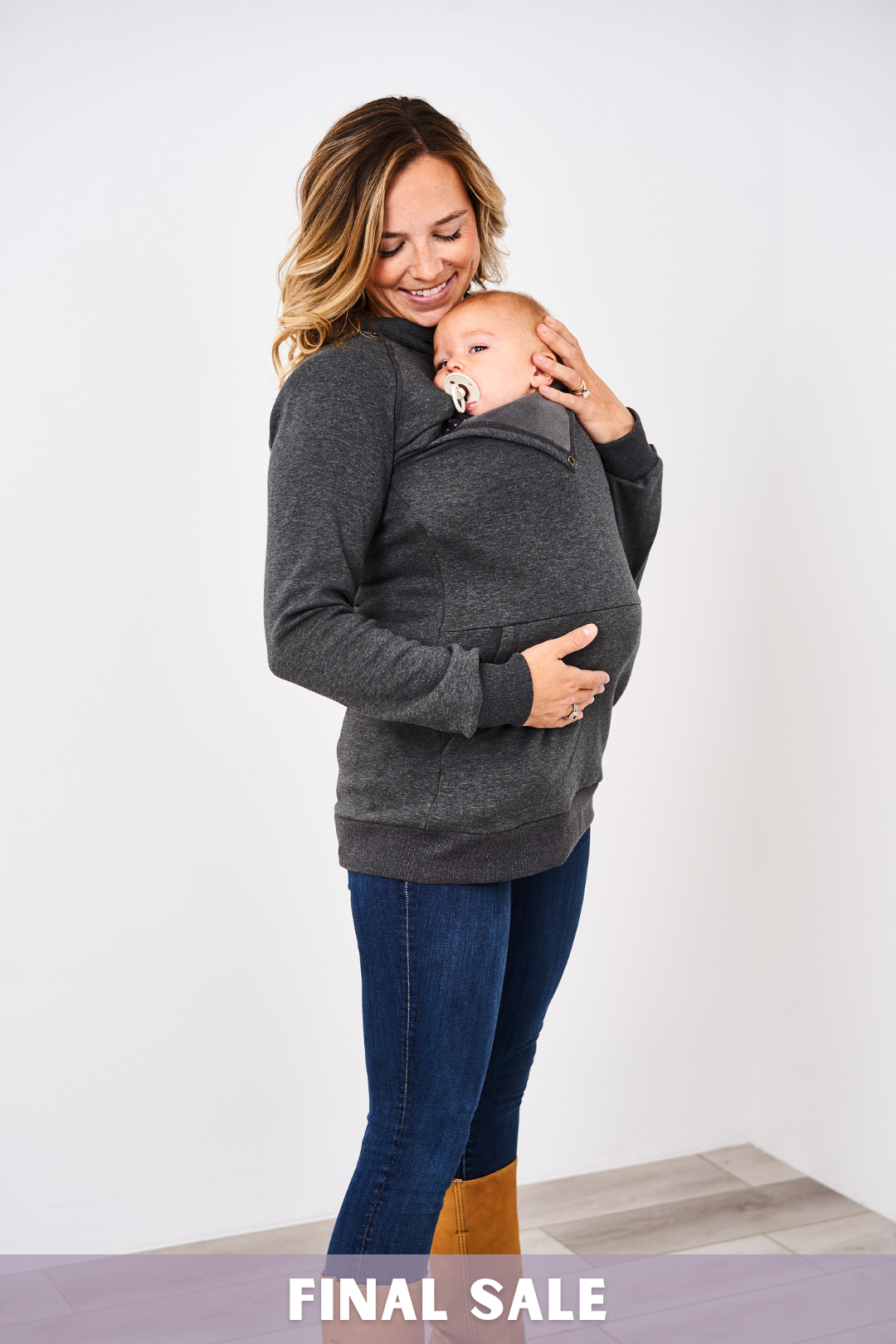 Latched Mama Harbor Snap Nursing Pullover - Final Sale