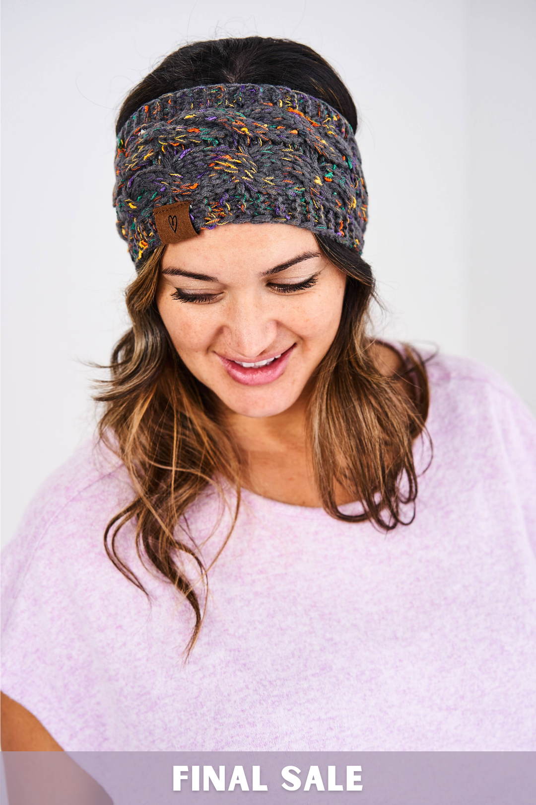 Latched Mama Speckled Knit Headband - Final Sale