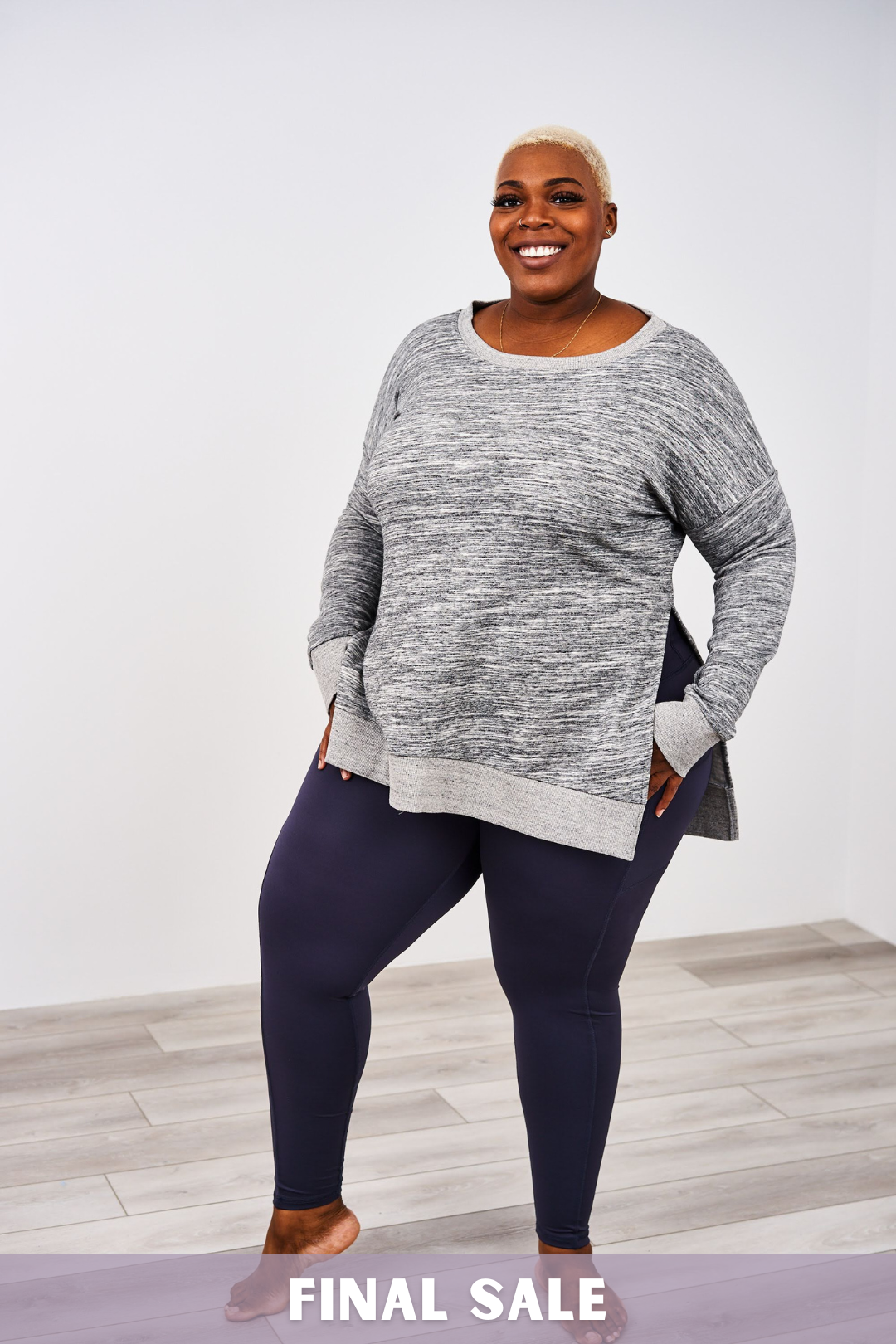 Latched Mama Deluxe Crewneck Nursing Pullover - Final Sale