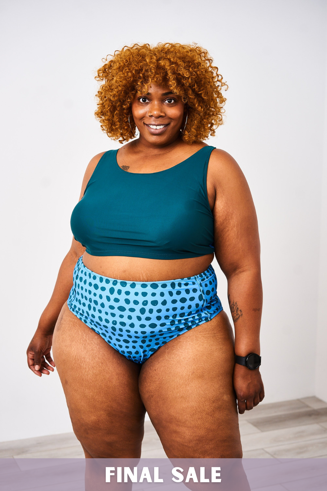Swimsuits with high waisted bottoms sales